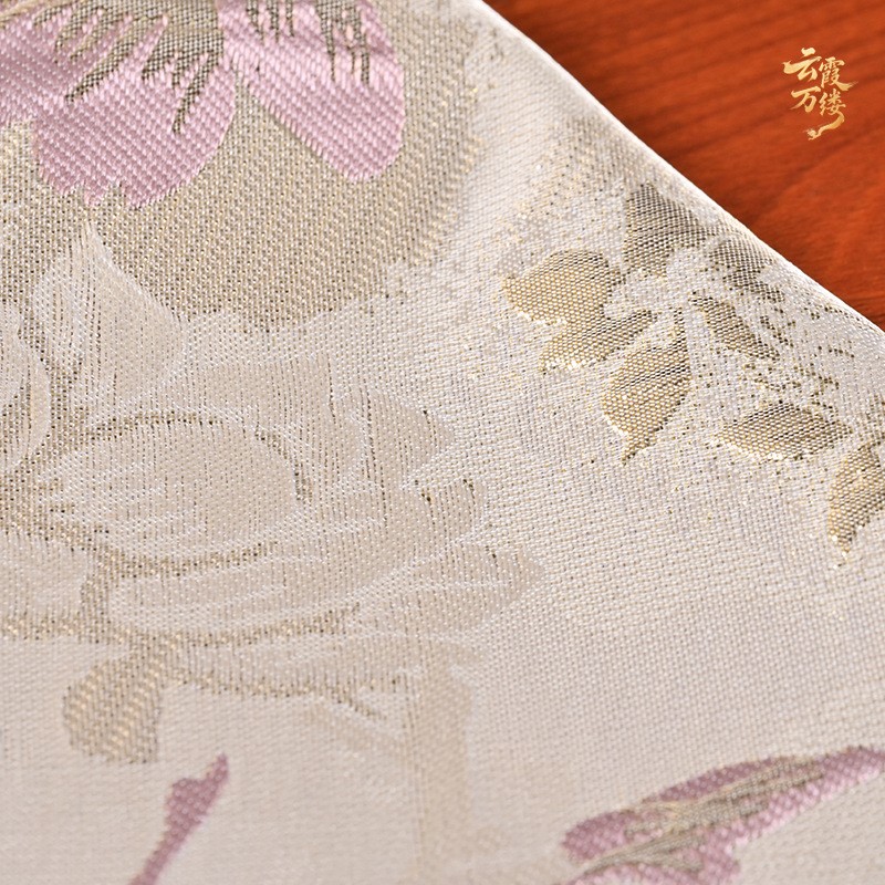 Chinese-style pink gold large  - Home Textiles Designer ulasan dan harga