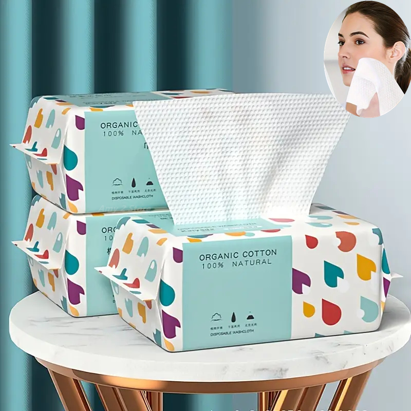 100 Counts Disposable Thick 10 - Home Textiles Face Towel ulasan dan harga