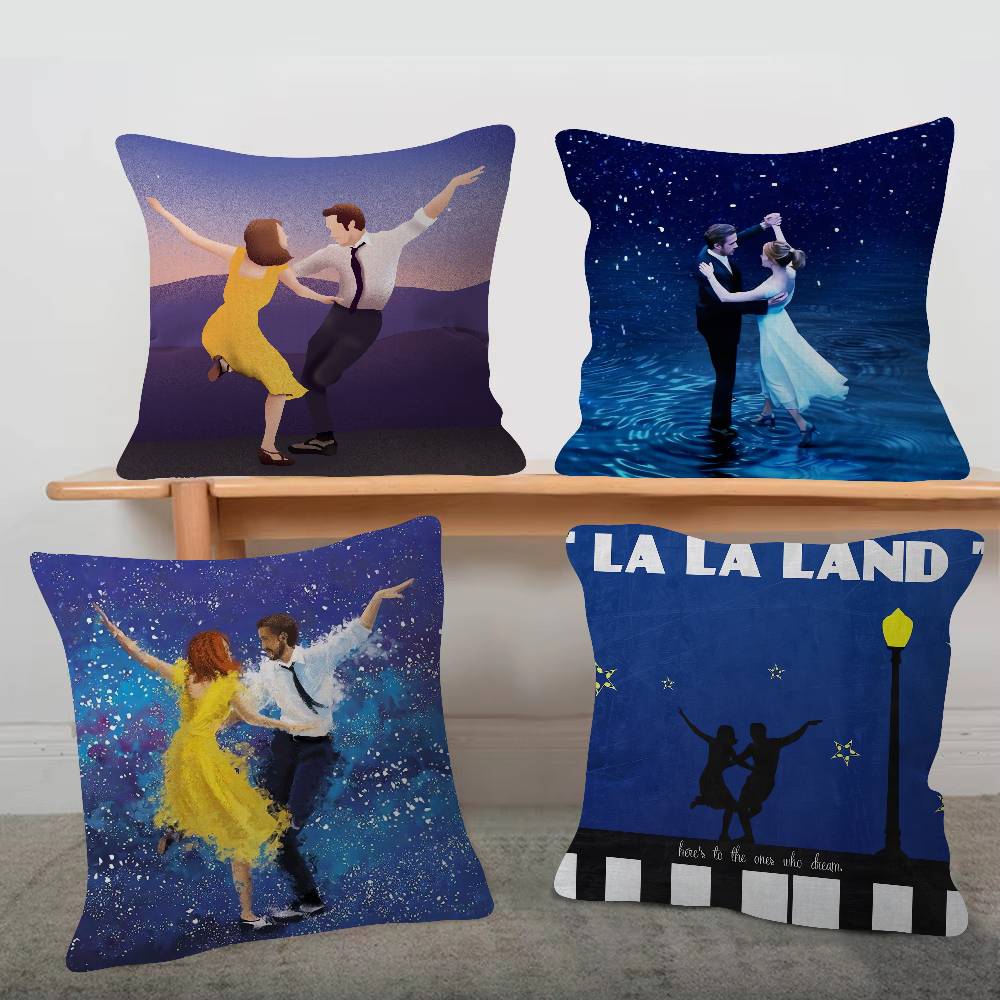 Movie La La Land Cartoon Serie - Home Landing Textiles ulasan dan harga
