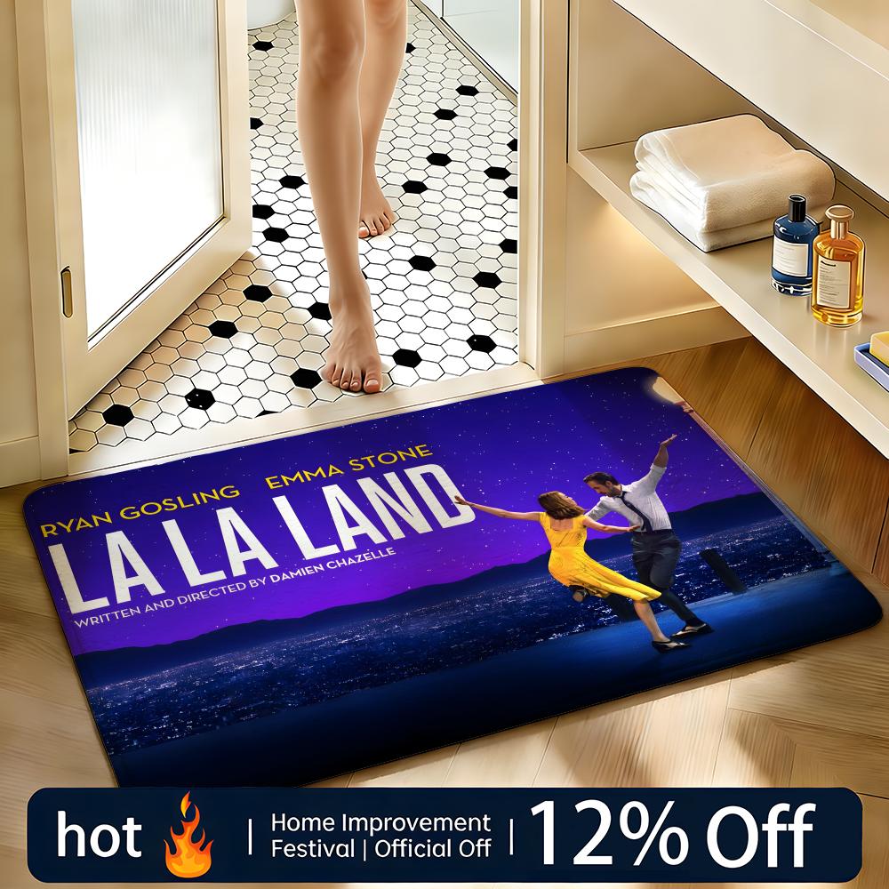 Soft Absorbent Non-Slip Rug Mo - Home Landing Textiles ulasan dan harga
