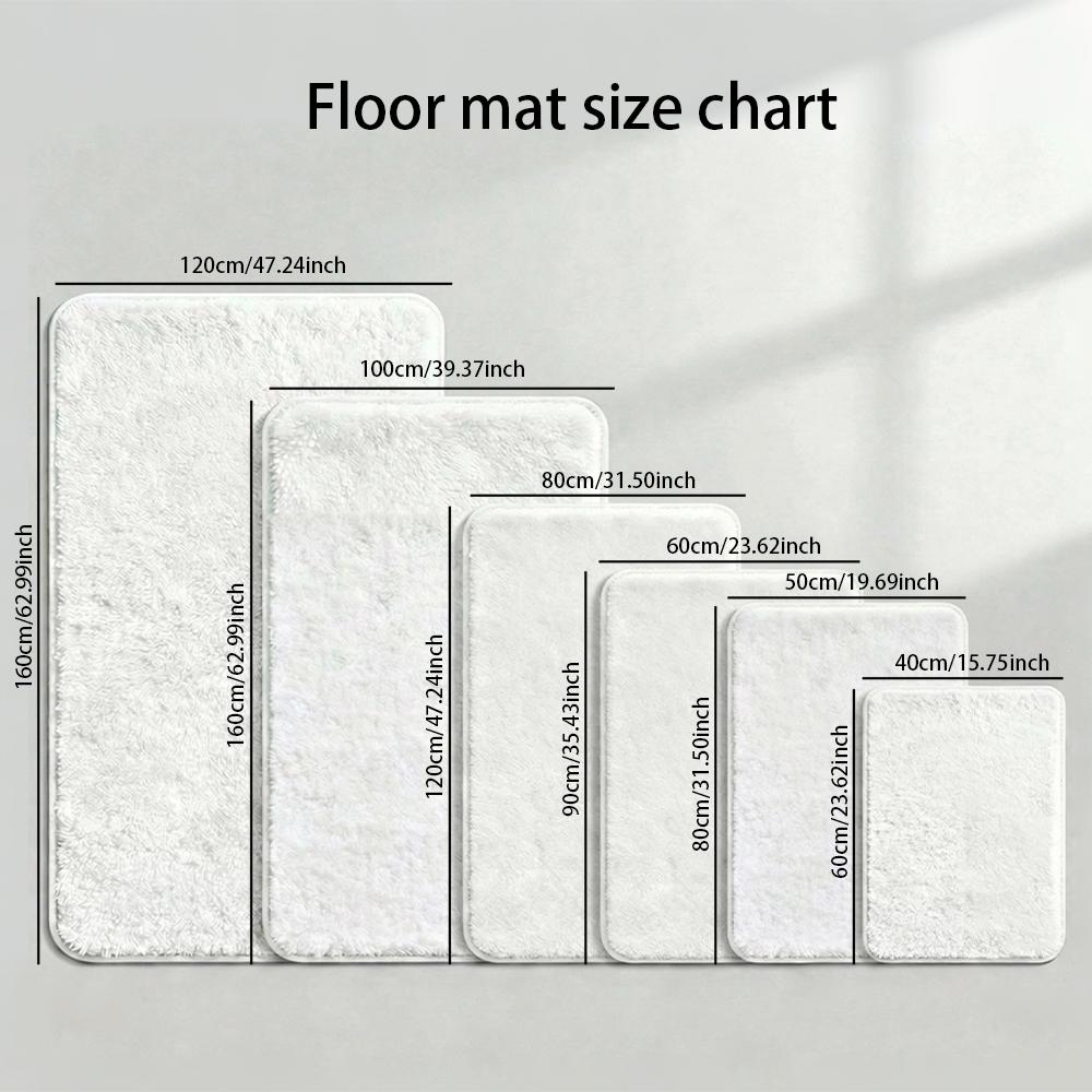 Soft Absorbent Non-Slip Rug Mo - Home Landing Textiles ulasan dan harga