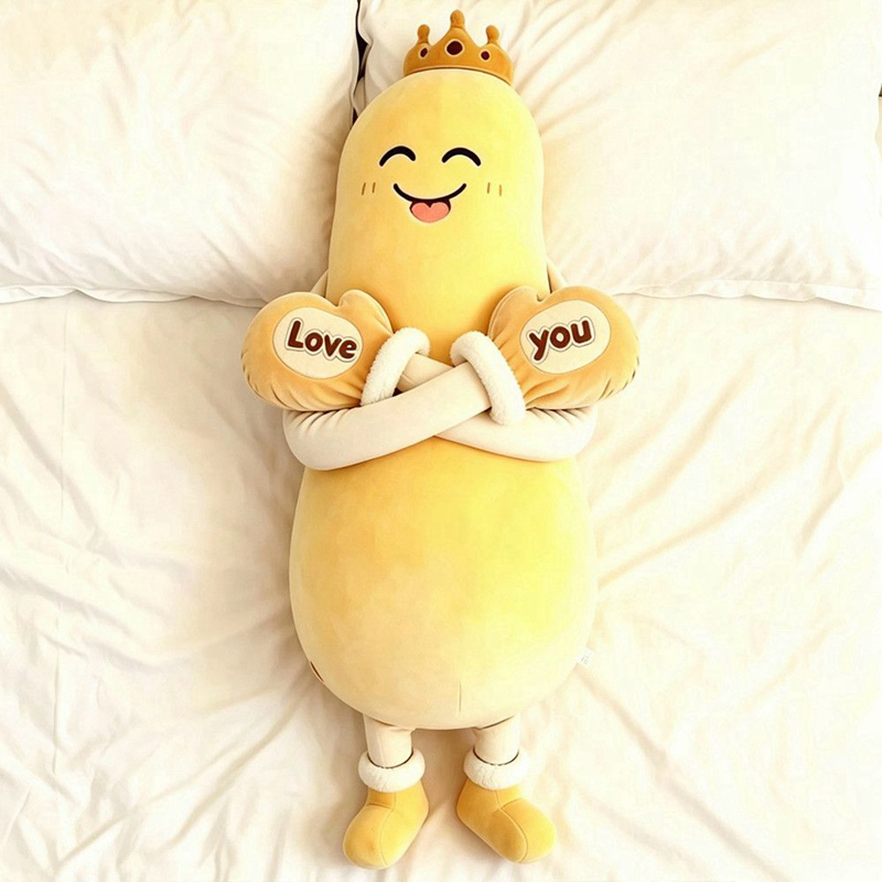 80CM Soft Mango Eggplant Plush - Bolster Pillow Long ulasan dan harga
