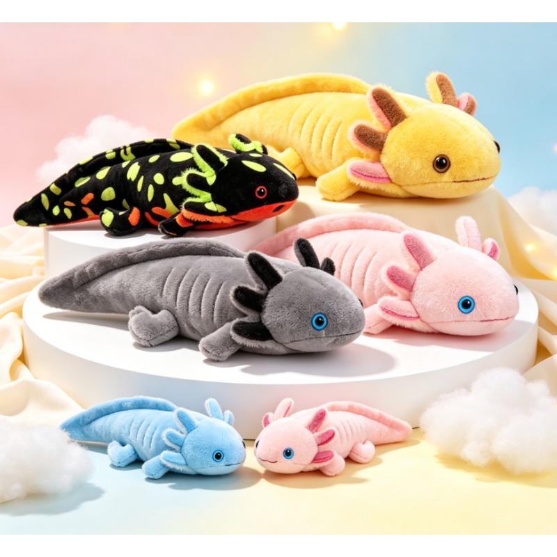 45cm Kawaii Colorful Newt Plus - Bolster Pillow Long ulasan dan harga