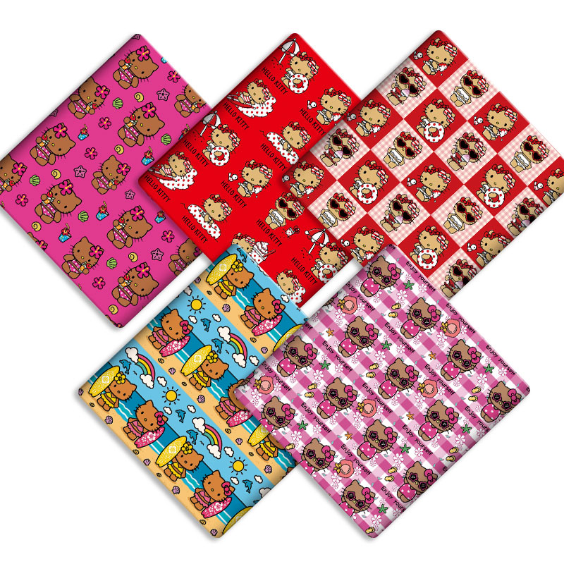 Sanrio hot fabric 140x50CM cot - Hot Home Of Textiles ulasan dan harga