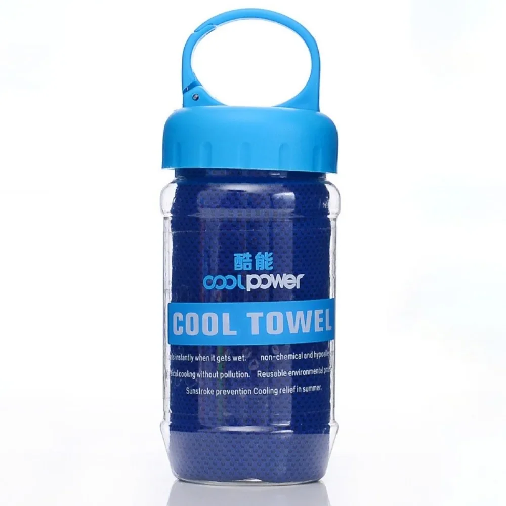 Quick Dry Cooling Towel With P - Home Textiles Face Towel ulasan dan harga