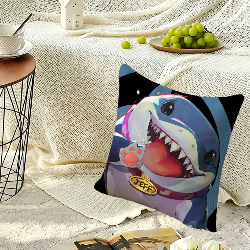J-Jeff The Land Shark Pillow C - Home Landing Textiles ulasan dan harga