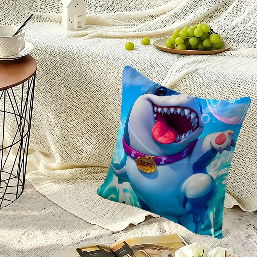 J-Jeff The Land Shark Pillow C - Home Landing Textiles ulasan dan harga