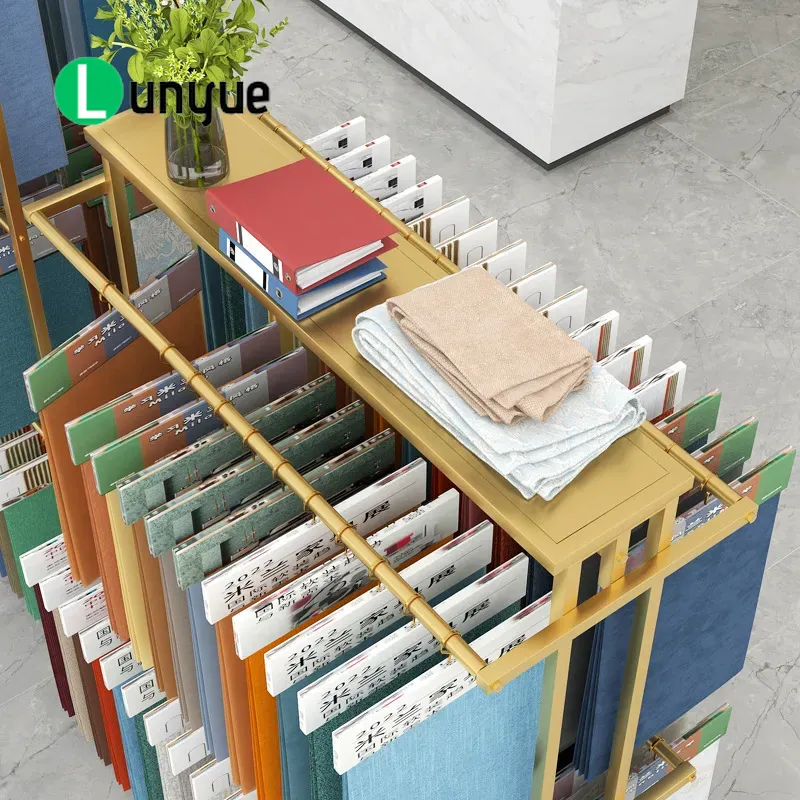 Multi Layer Silk Scarf Display - Home Textiles Exhibition ulasan dan harga
