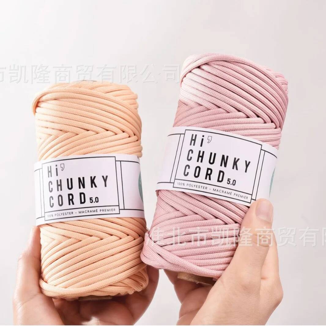 Soft Polyester Chunky Cord 5mm - Home Textiles Consultant ulasan dan harga