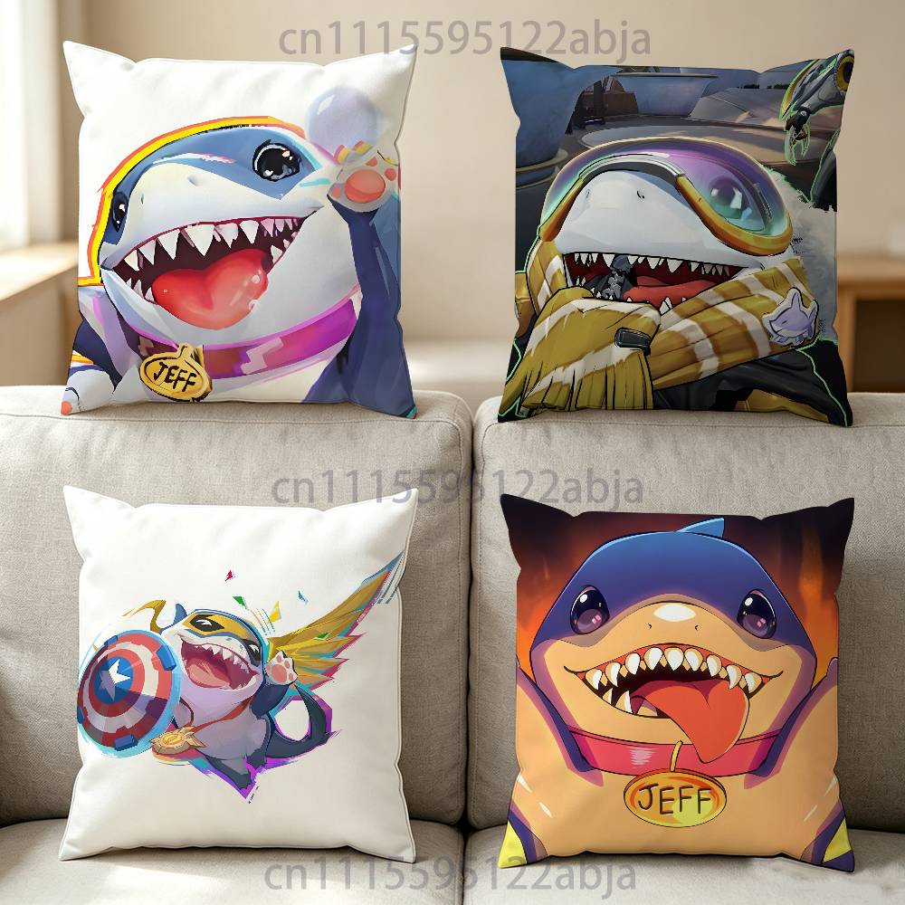 J-Jeff the Land Shark-k Throw  - Home Landing Textiles ulasan dan harga