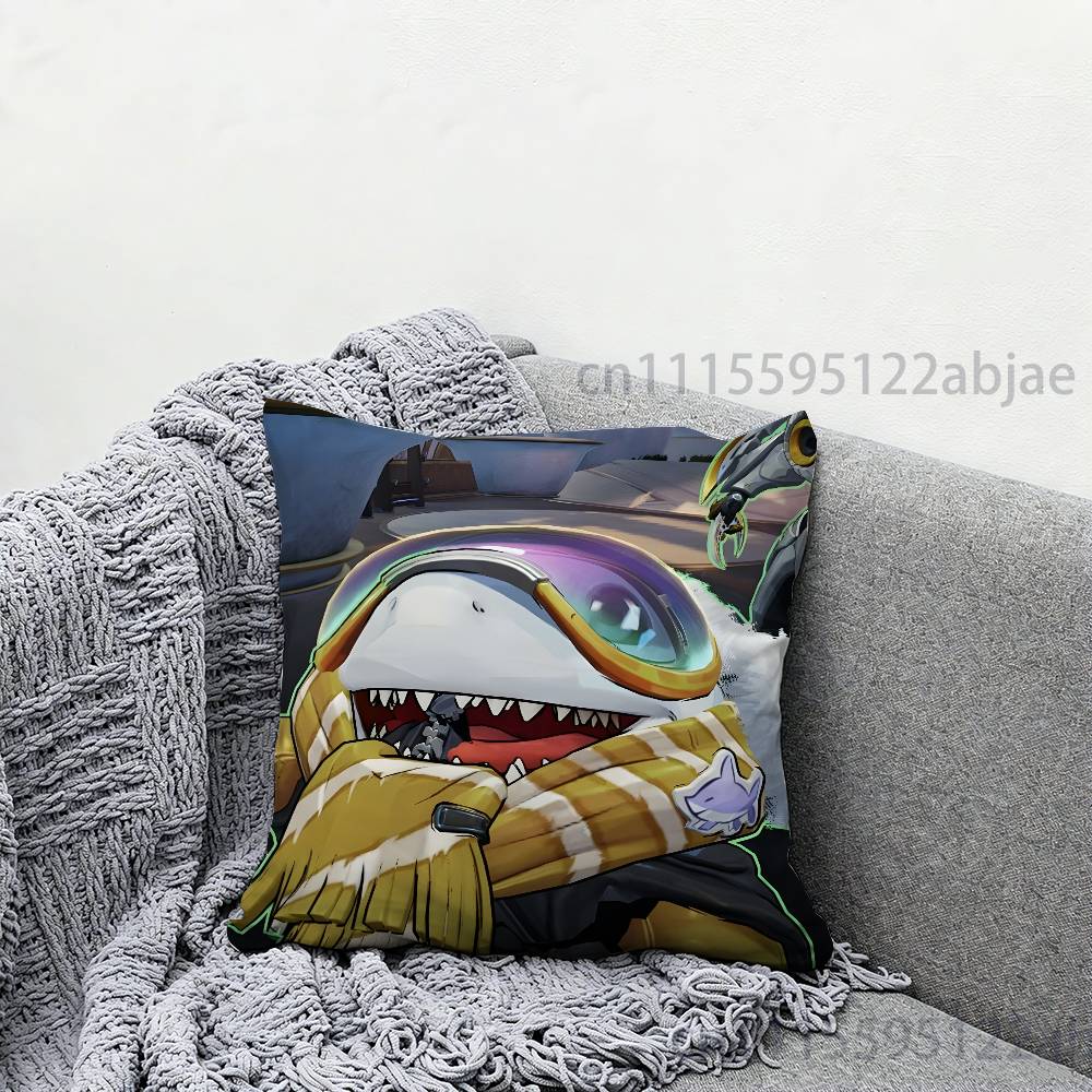 J-Jeff the Land Shark-k Throw  - Home Landing Textiles ulasan dan harga