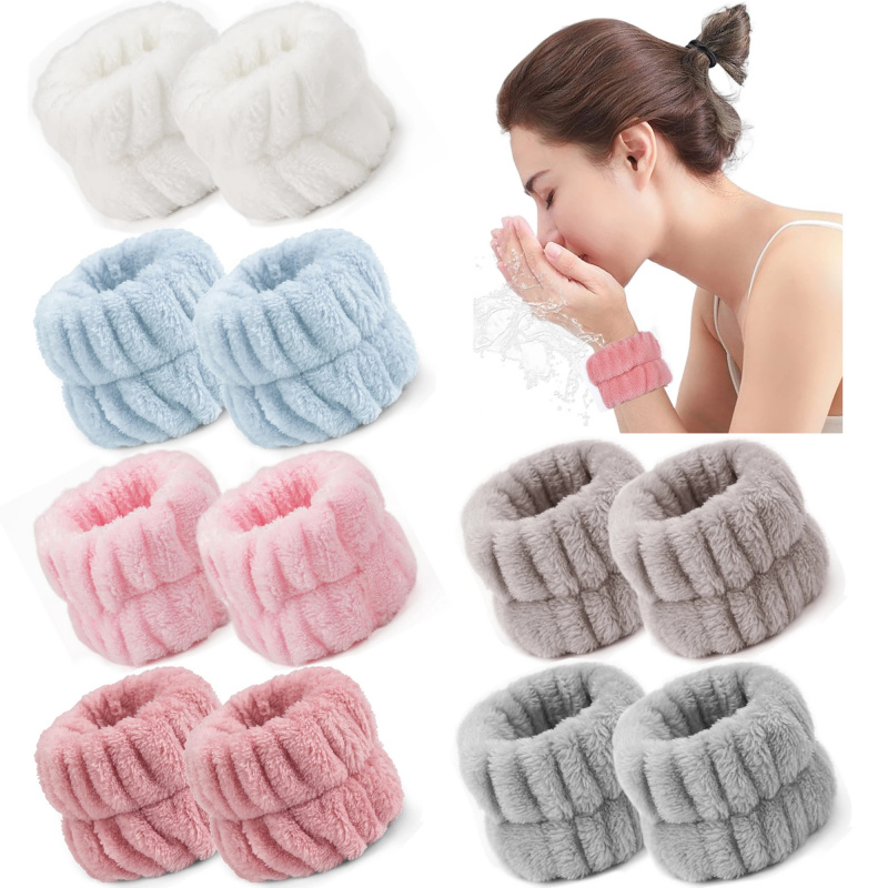 2PCS Reusable Spa Wrist Washba - Home Textiles Face Towel ulasan dan harga