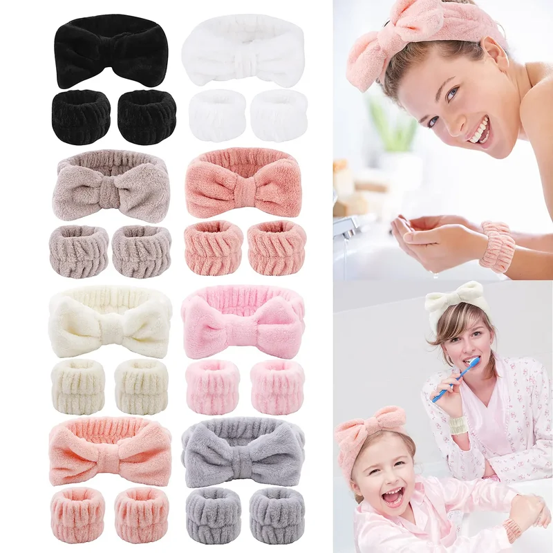 2PCS Reusable Spa Wrist Washba - Home Textiles Face Towel ulasan dan harga