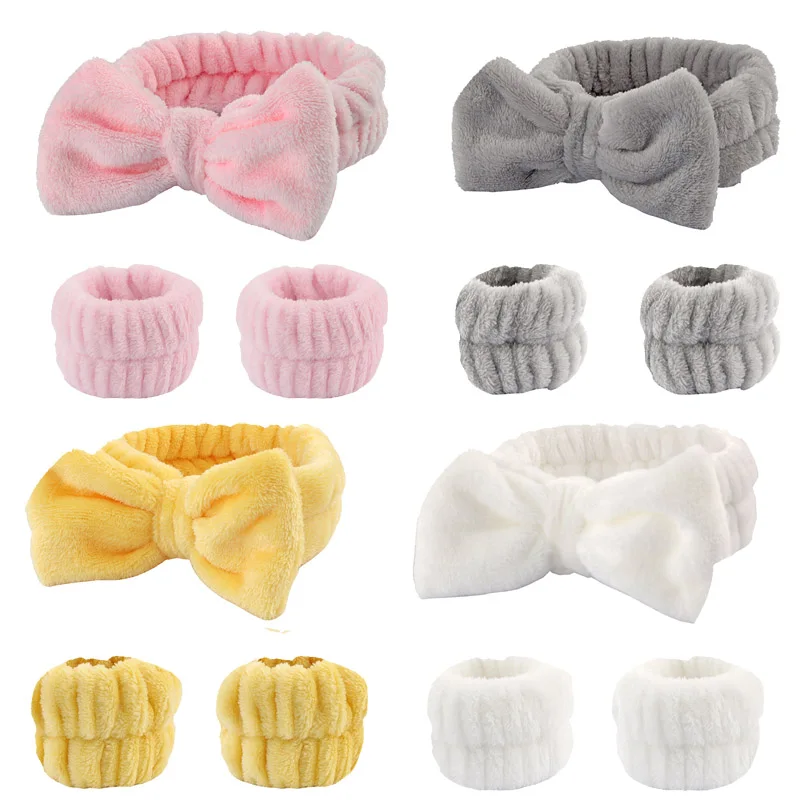 2PCS Reusable Spa Wrist Washba - Home Textiles Face Towel ulasan dan harga
