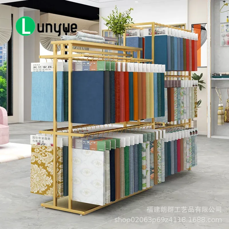Multi Layer Silk Scarf Display - Home Textiles Exhibition ulasan dan harga