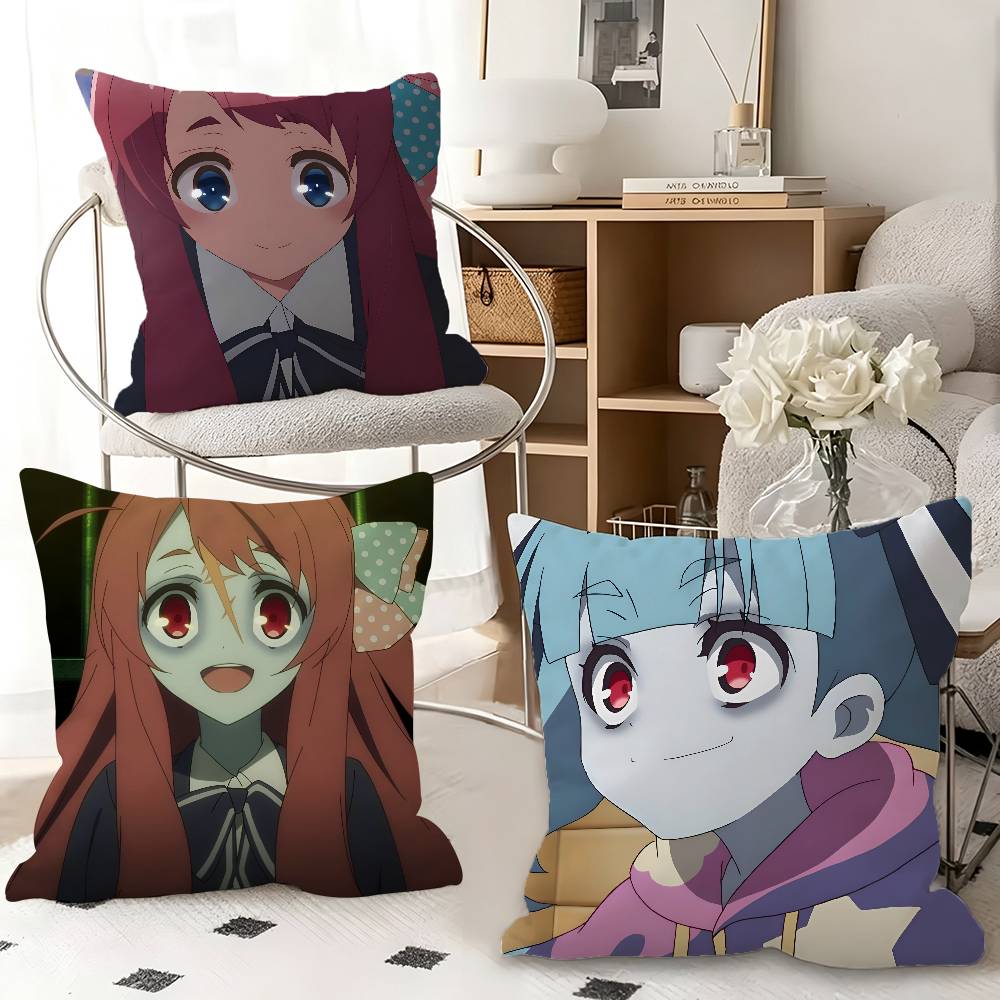 1pc Zombie Land Saga Pillow Ca - Home Landing Textiles ulasan dan harga