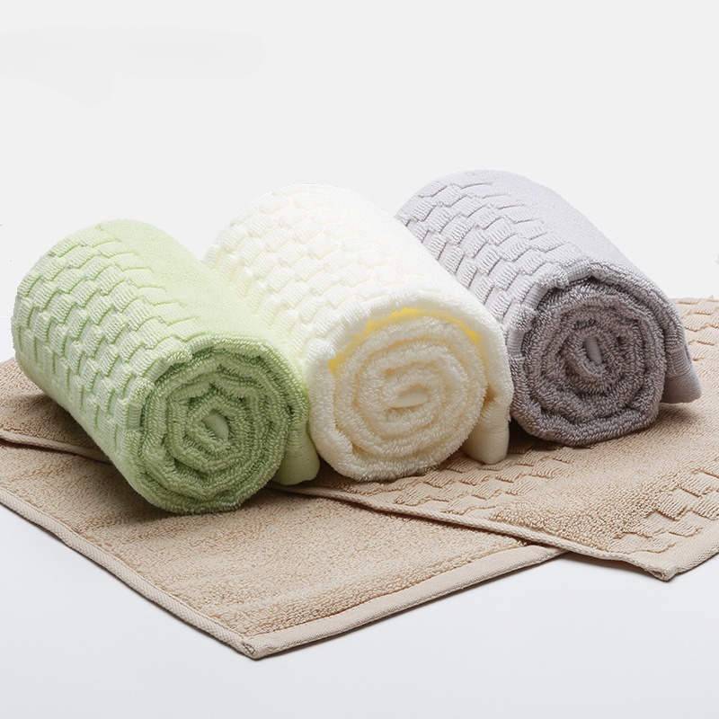 1PC Soft Pure Cotton Hand Towe - Home Textiles Face Towel ulasan dan harga