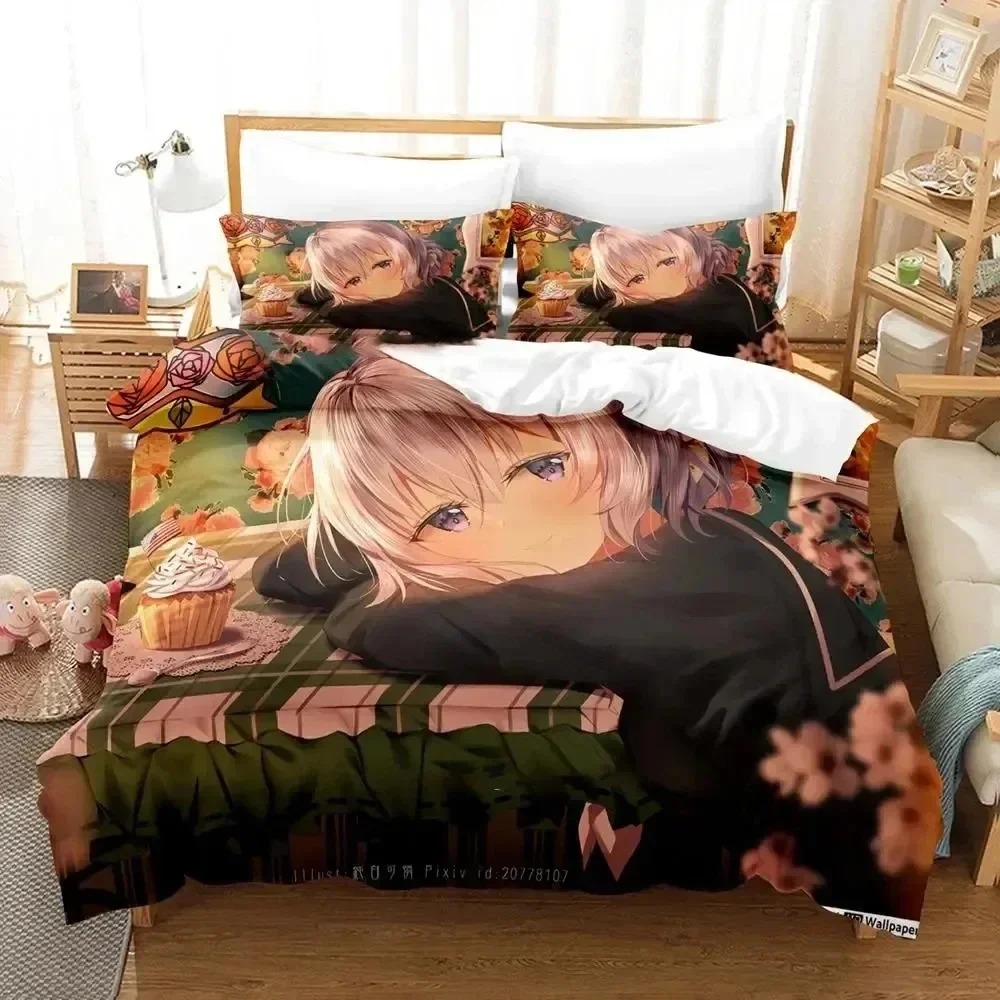 Anime Zombie Land Saga Bedding - Home Landing Textiles ulasan dan harga