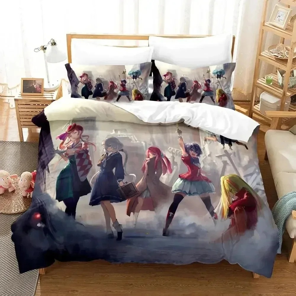 Anime Zombie Land Saga Bedding - Home Landing Textiles ulasan dan harga