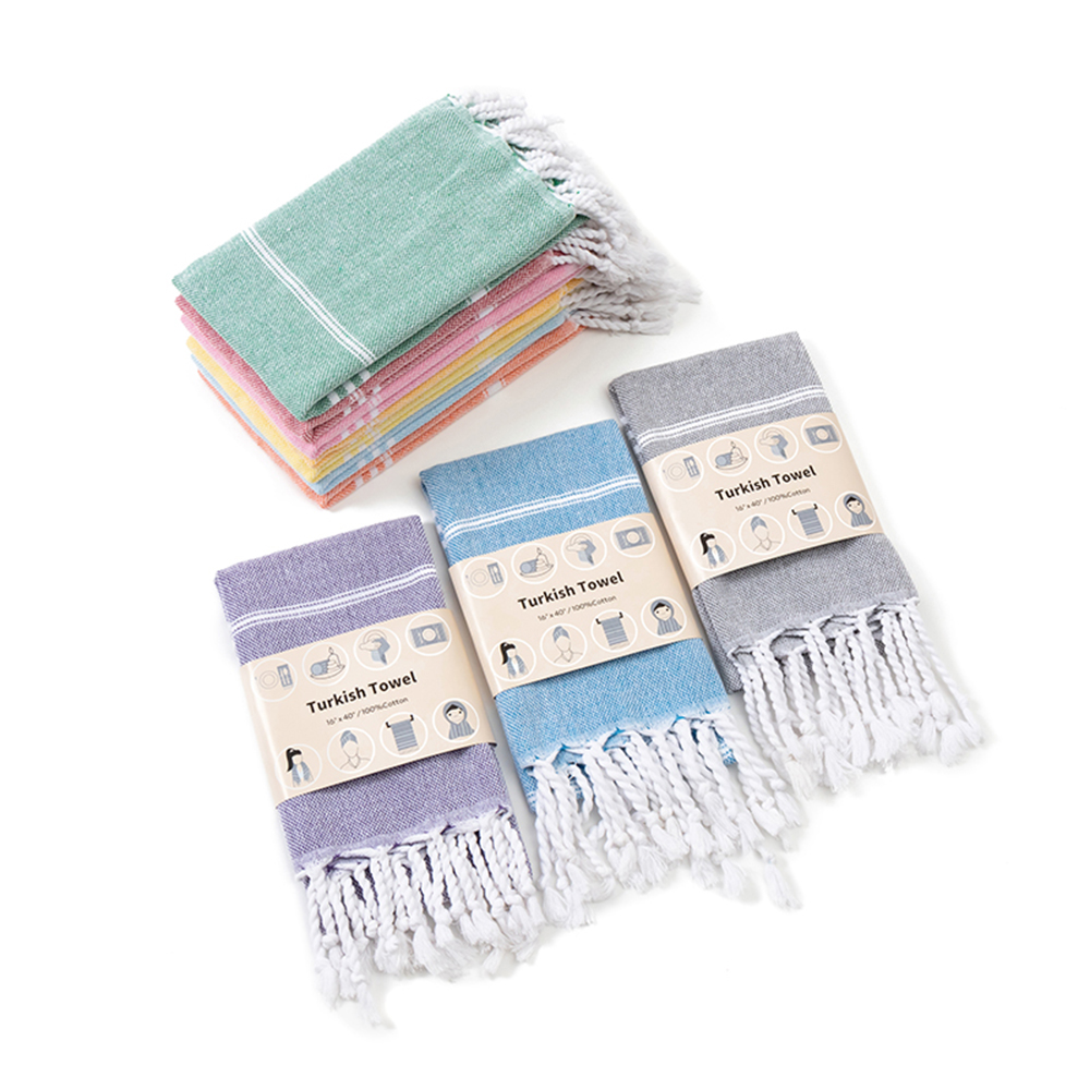 2-Pack 40x100CM Turkish Cotton - Home Textiles Face Towel ulasan dan harga