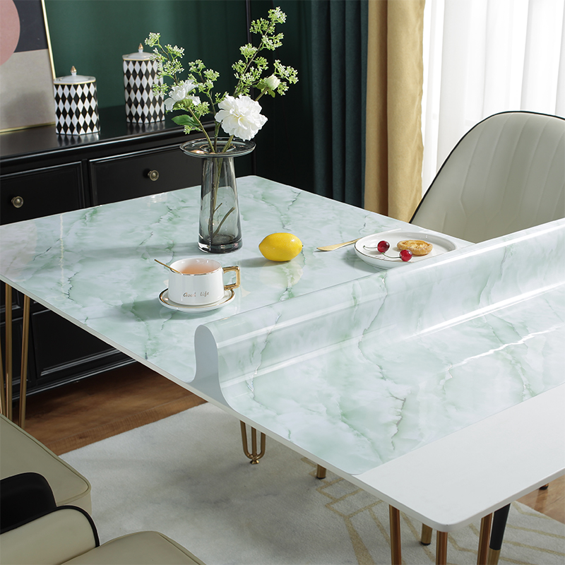 Not Transparent PVC Table Clot - Hot Home Of Textiles ulasan dan harga