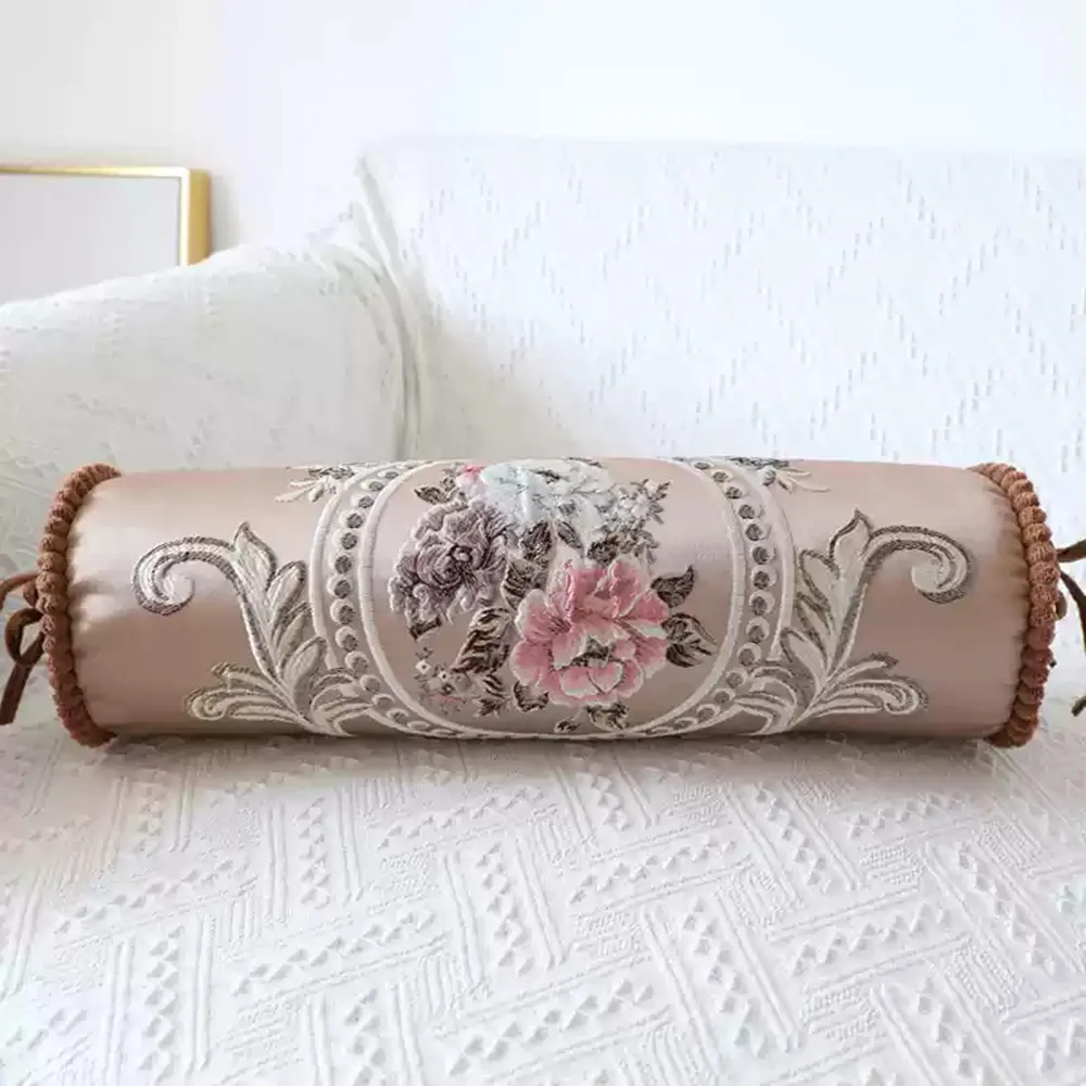 Candy Chenille Jacquard Back P - Bolster Pillow Long ulasan dan harga