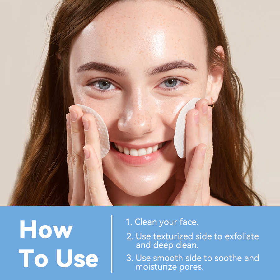 Hyaluronic Acid Cleansing Towe - Home Textiles Face Towel ulasan dan harga