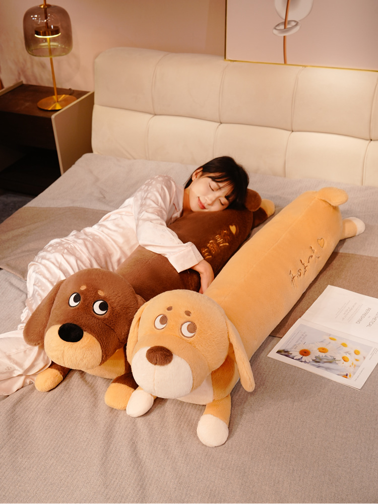 80cm New Huggable Dachshund Pl - Bolster Pillow Long ulasan dan harga