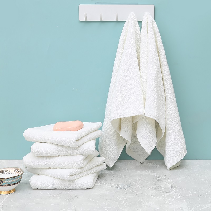 2/4/6pcs Cotton White Face Tow - Home Textiles Face Towel ulasan dan harga
