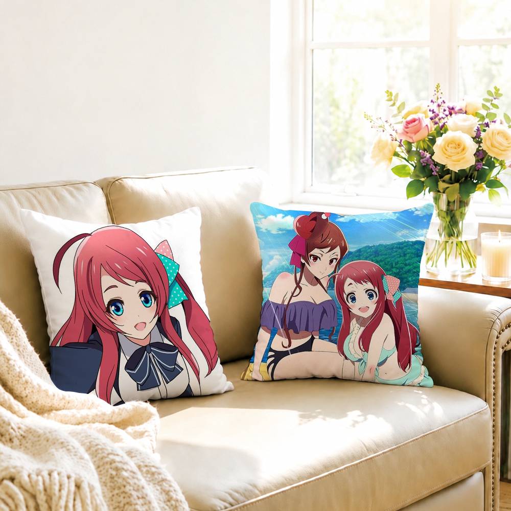 A-Anime Zombie Land Saga Pillo - Home Landing Textiles ulasan dan harga