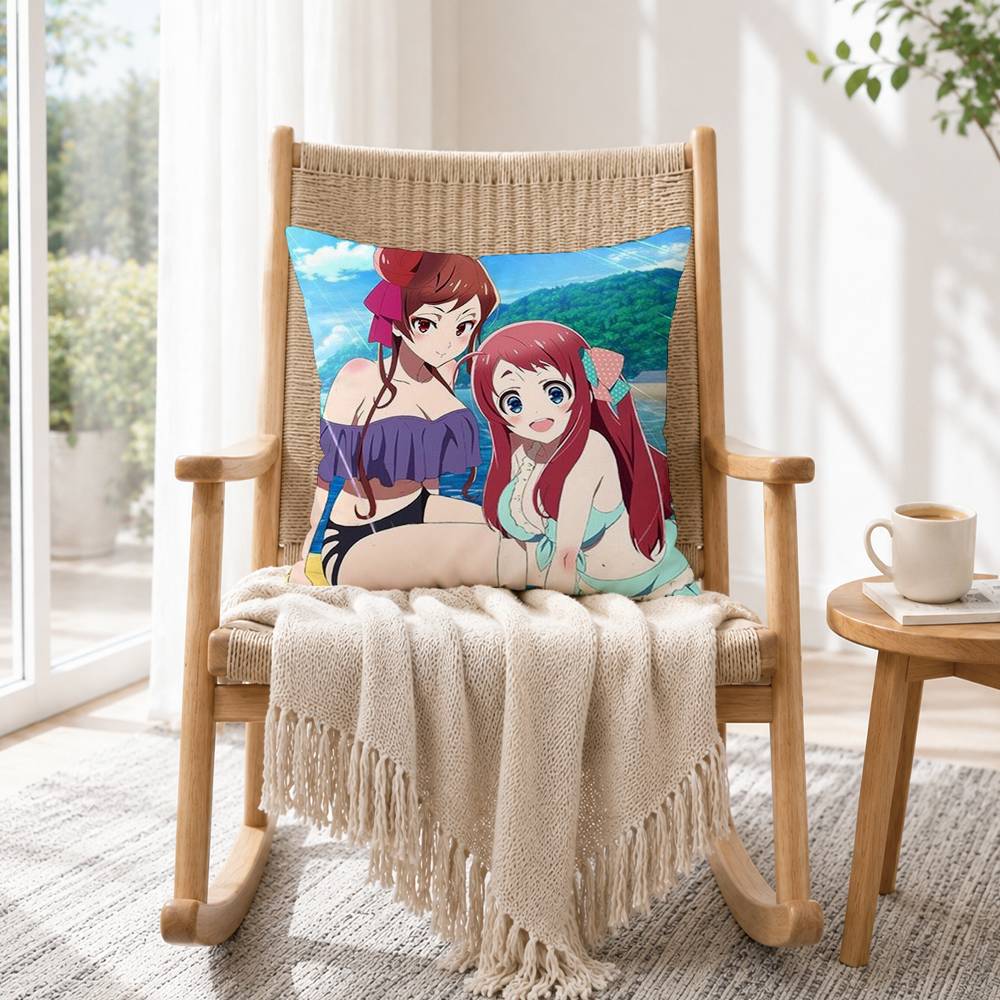 A-Anime Zombie Land Saga Pillo - Home Landing Textiles ulasan dan harga