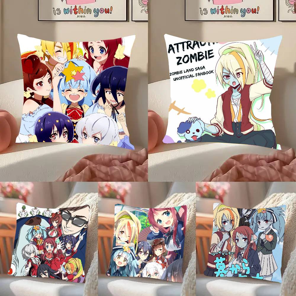 Anime Z-Zombie Land Saga Pillo - Home Landing Textiles ulasan dan harga