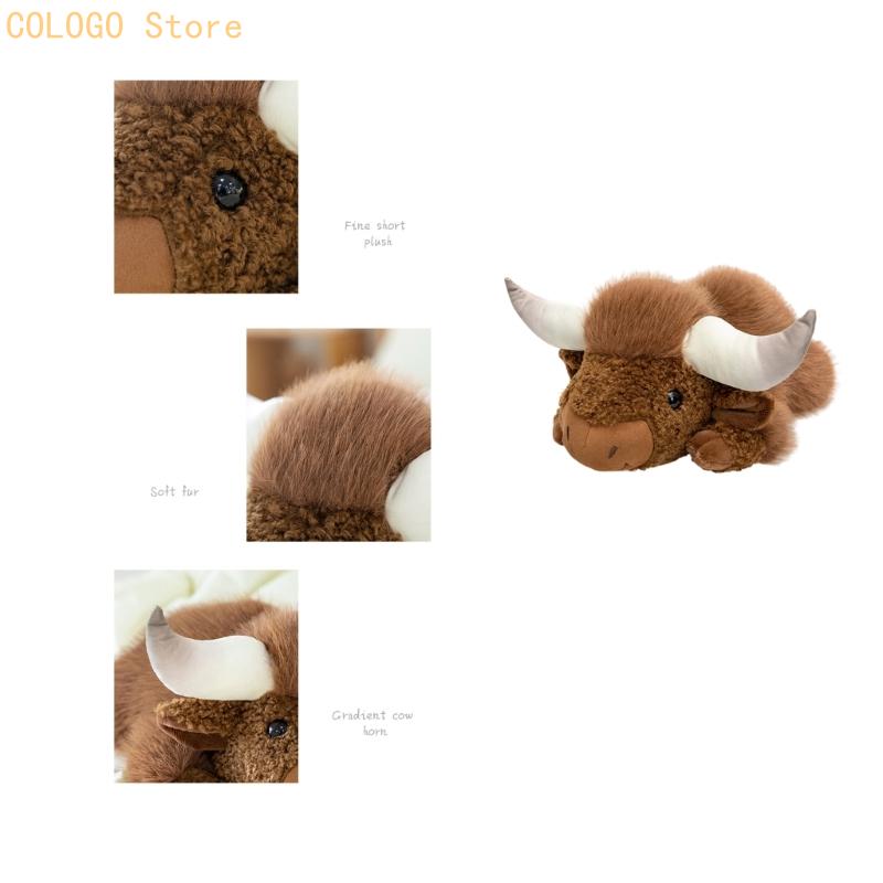 Shaggy High Land Cow Cushion w - Home Landing Textiles ulasan dan harga