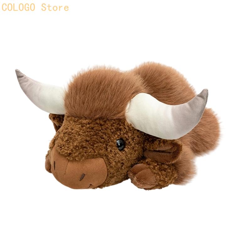 Shaggy High Land Cow Cushion w - Home Landing Textiles ulasan dan harga